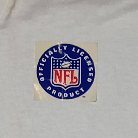 1997 Starter T-Shirt New England Patriots AFC Champions Single Stitch XL NWT - Picture 4 of 9